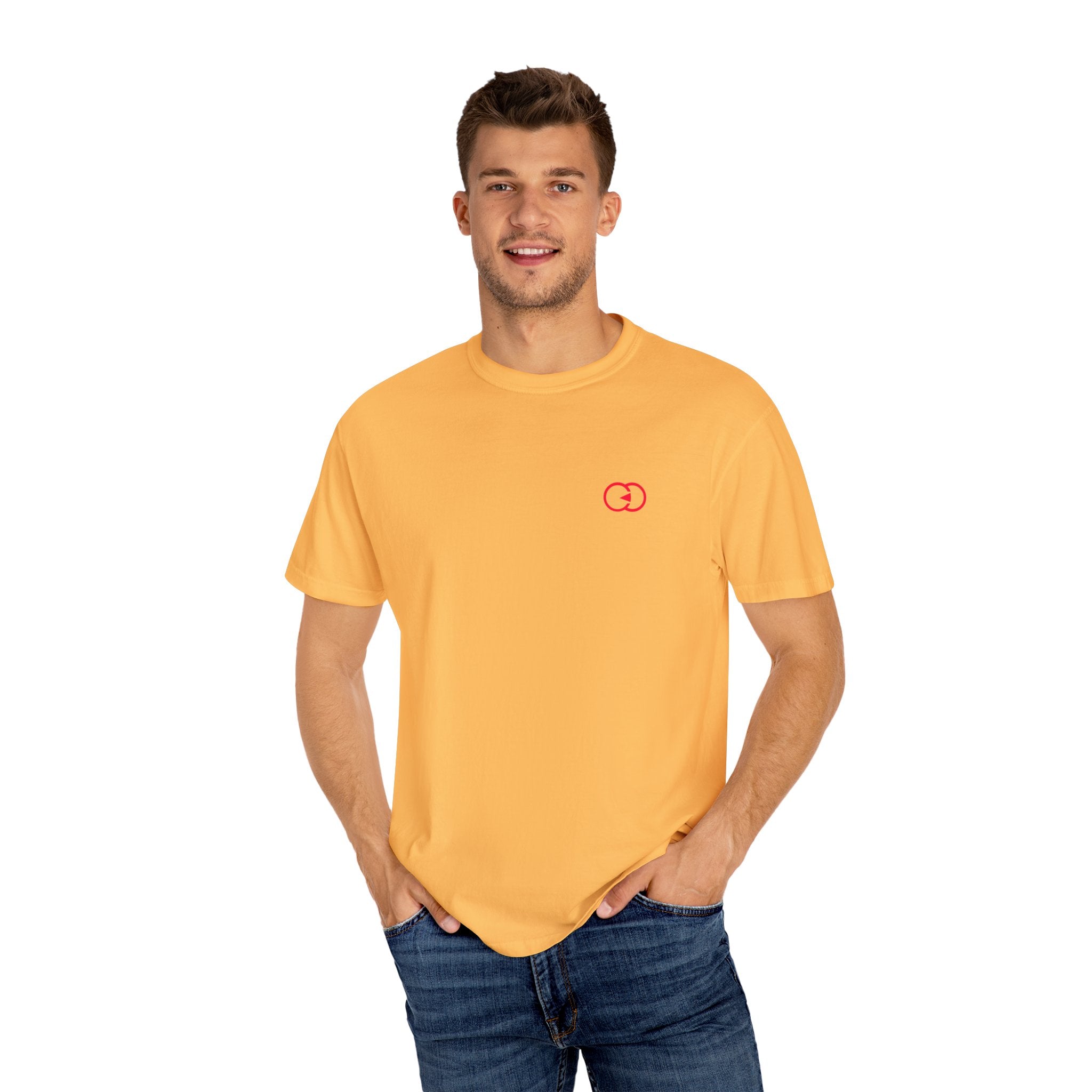 Minimalist Unisex Garment-Dyed T-Shirt - Comfortable Casual Wear