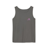 Unisex Garment-Dyed Tank Top - Soft White Casual Wear for Summer Adventures
