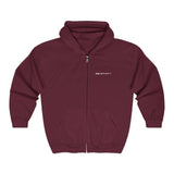Unisex Heavy Blend Full Zip Hoodie - Comfortable and Stylish Everyday Wear