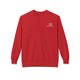 Unisex Softstyle Fleece Crewneck Sweatshirt - Cozy Brown Casual Wear
