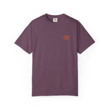 Unisex Garment-Dyed T-Shirt - Casual Comfort with Playful Link Design