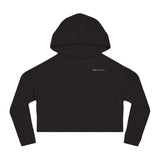 Women’s Cropped Hooded Sweatshirt - Trendy Activewear for Casual Looks