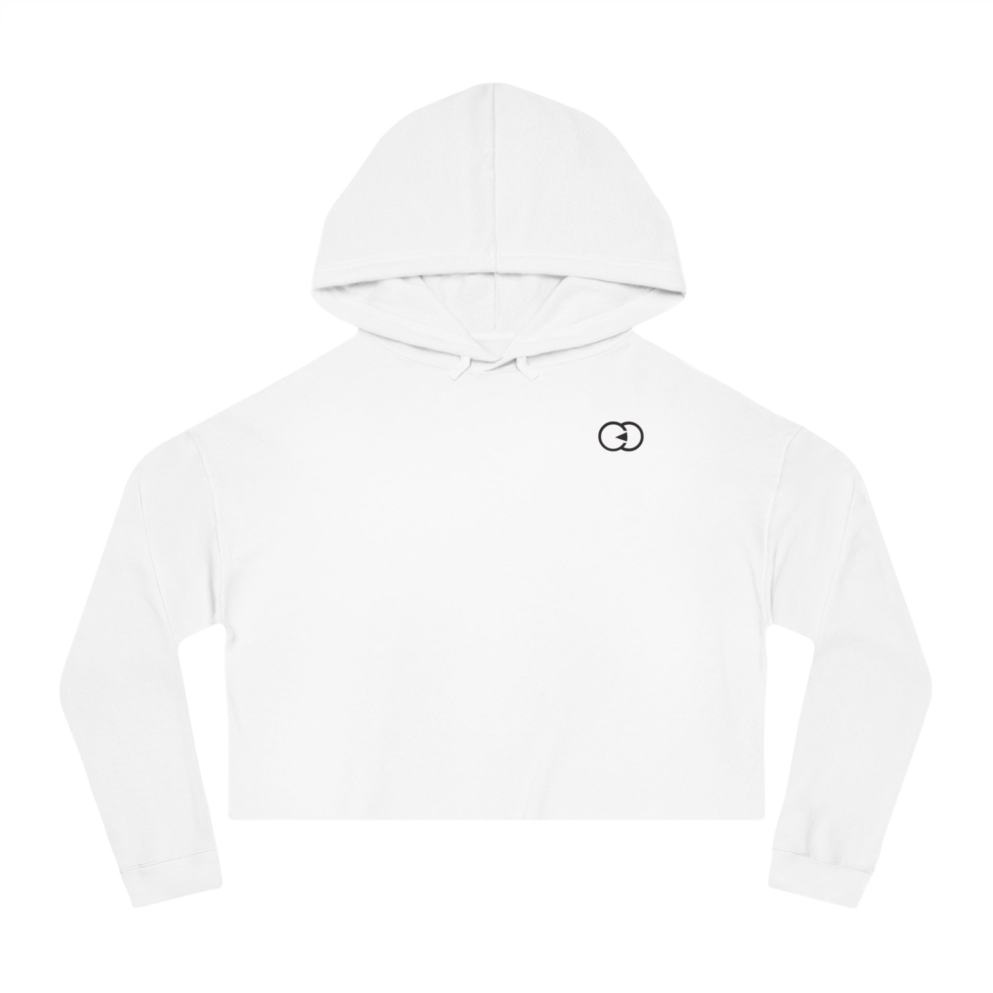 Chic Women’s Cropped Hooded Sweatshirt - Trendy & Comfortable Casual Wear