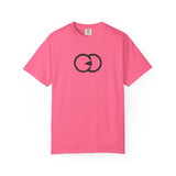 Unisex Garment-Dyed T-Shirt - Minimalist Circular Design