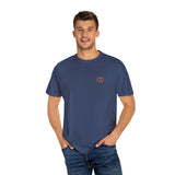 Unisex Garment-Dyed T-Shirt - Casual Comfort with Playful Link Design