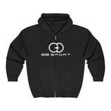 Unisex Heavy Blend™ Full Zip Hooded Sweatshirt - G8 Sport Logo
