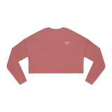Cozy Women's Cropped Sweatshirt - Perfect for Casual Outings & Layering