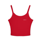 Women's Black Spaghetti Strap Tank Top - Casual & Comfortable for Everyday Wear