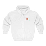 Cozy Unisex Full Zip Hoodie for Active Lifestyles - Perfect for Sports & Casual Wear