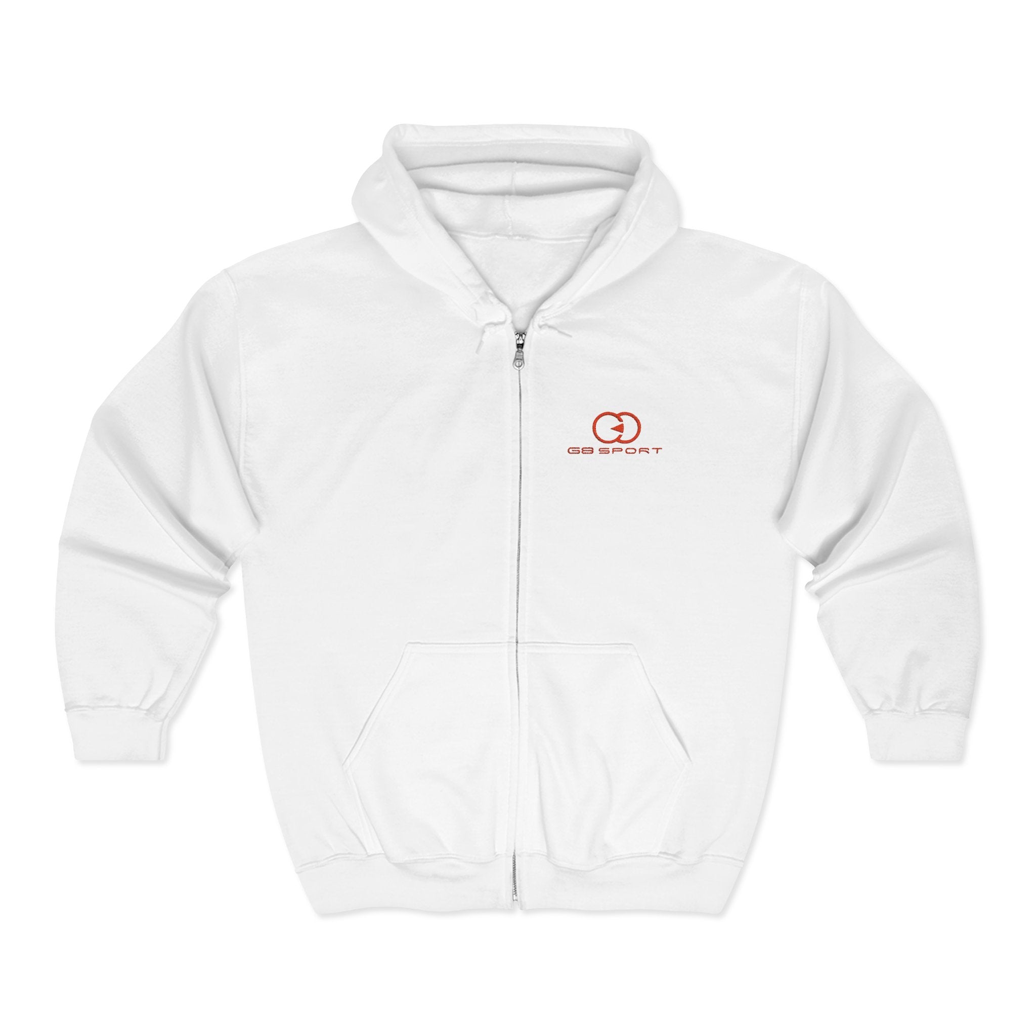 Cozy Unisex Full Zip Hoodie for Active Lifestyles - Perfect for Sports & Casual Wear