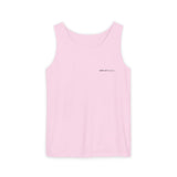 Unisex Garment-Dyed Tank Top - Comfortable, Stylish, Casual Wear for Summer & Fitness Enthusiasts