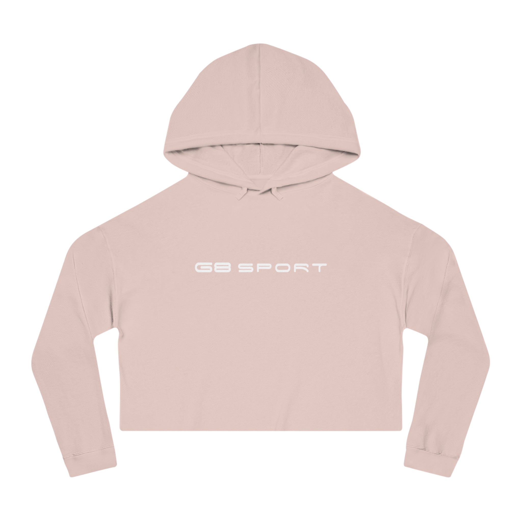 Stylish Women’s Cropped Hooded Sweatshirt - Perfect for Athleisure & Casual Wear