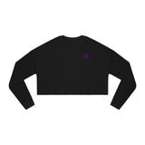 Cozy Women's Cropped Sweatshirt - Stylish Relaxed Fit for Everyday Wear