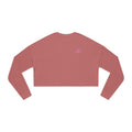 Chic Women’s Cropped Sweatshirt with Minimalist Design - Perfect for Casual Outings & Everyday Wear