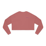 Chic Women's Cropped Sweatshirt - Stylish Comfort for Everyday Wear