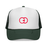 Stylish Trucker Cap with Modern Red Logo | Perfect for Outdoor Adventures