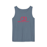 Unisex Garment-Dyed Tank Top - G8 Sport Logo Design for Active Lifestyle