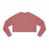 Cozy Women's Cropped Sweatshirt - Fashionable and Comfy Casual Wear