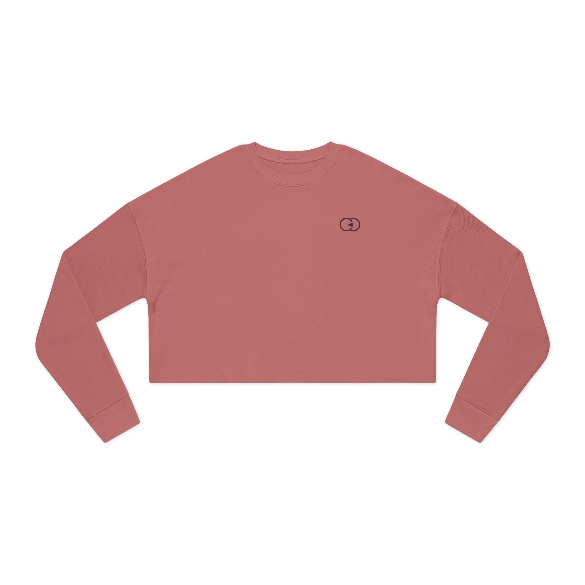 Cozy Women's Cropped Sweatshirt - Fashionable and Comfy Casual Wear