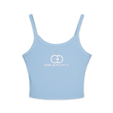 Classic Black Spaghetti Strap Tank Top - Stylish and Versatile Women's Top