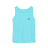 Casual Unisex Garment-Dyed Tank Top - Relaxed Summer Style