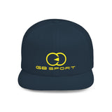 Stylish Flat Bill Snapback Cap for Sports Enthusiasts - G8 Sport Logo