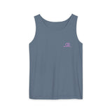 Unisex Garment-Dyed Tank Top - Soft White Casual Wear for Summer Adventures