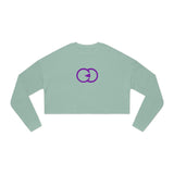 Chic Reversible Cropped Sweatshirt for Women - Stylish Urban Fashion