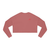 Women's Cropped Sweatshirt - Cozy and Stylish for Casual Outfits