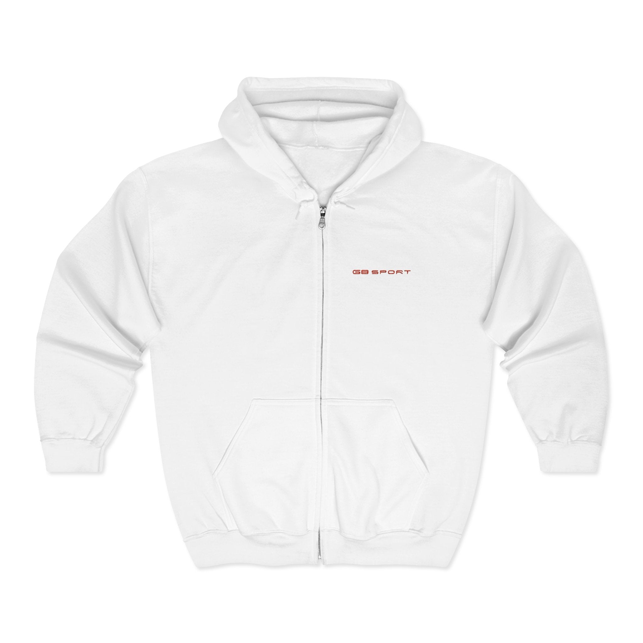 Unisex Heavy Blend Full Zip Hoodie - Comfortable & Stylish Sporty Design