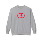 Softstyle Unisex Crewneck Sweatshirt with Modern Graphic Logo