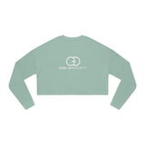 Stylish Women's Cropped Sweatshirt - G8 Sport Logo, Perfect for Casual Outings