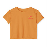 Women's Festival Crop Top - Casual Summer Tee for Music Lovers