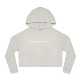 Stylish Women’s Cropped Hooded Sweatshirt - Perfect for Athleisure & Casual Wear