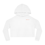 Women’s Cropped Hooded Sweatshirt - Trendy Activewear for Casual Looks
