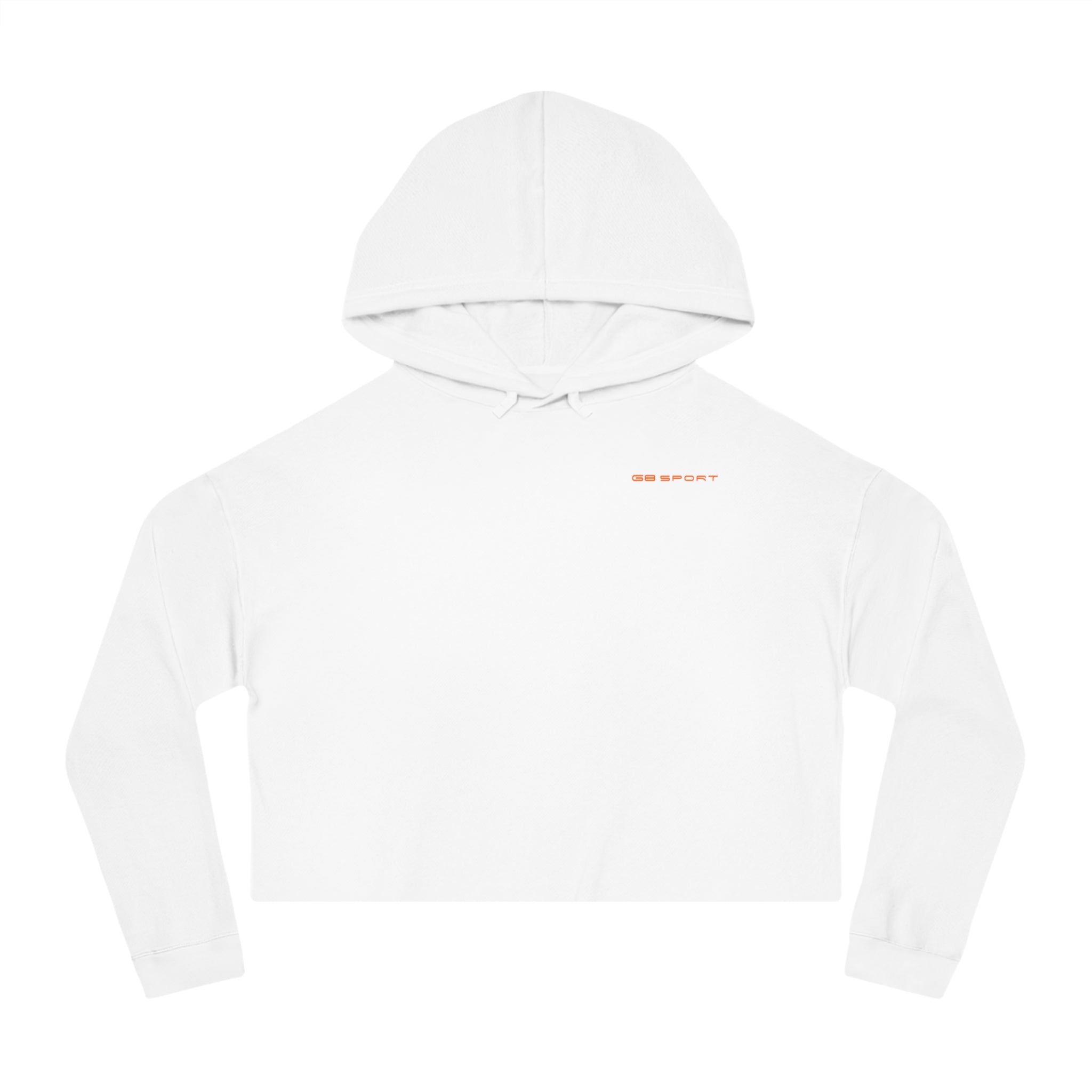 Women’s Cropped Hooded Sweatshirt - Trendy Activewear for Casual Looks