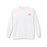 Unisex Midweight Fleece Crewneck Sweatshirt - Cozy Sport Style