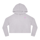 Chic Women's Cropped Hooded Sweatshirt - Stylish Comfort for Everyday Wear