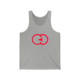 Unisex Jersey Tank Top with Graphic Loop Design - Perfect for Casual Outings or Gym Wear