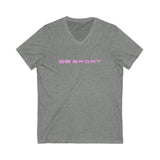 GB Sport Unisex V-Neck Tee - Trendy Comfort for Athletes & Casual Wear