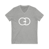 Graphic V-Neck Tee - Modern Unity Design
