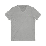 Unisex Sporty V-Neck Tee - Comfortable Jersey Shirt for Active Lifestyle