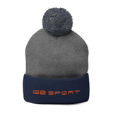 Cozy Pom-Pom Knit Cap – Perfect for Sports & Winter Adventures