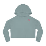 Chic Women’s Cropped Hooded Sweatshirt - Stylish Comfort for Everyday Wear