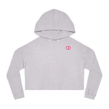 Chic Women’s Cropped Hooded Sweatshirt - Stylish Comfort for Everyday Wear
