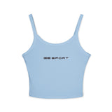 Stylish Women's Spaghetti Strap Tank Top - Perfect for Gym & Casual Wear