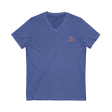 Sporty Unisex V-Neck Tee - Comfortable & Stylish Casual Wear