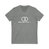 G8 Sport Unisex Short Sleeve V-Neck Tee - Casual Athletic Wear for Every Season