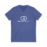 G8 Sport Unisex Short Sleeve V-Neck Tee - Casual Athletic Wear for Every Season