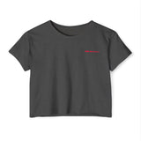 Women&#039;s Festival Crop Top - Casual Summer T-Shirt for Music Festivals